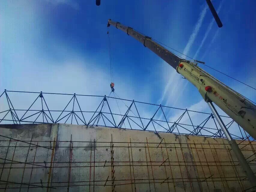 诸暨食堂网架结构工程